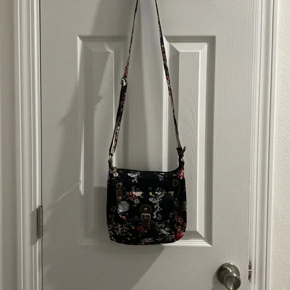 Flowered crossbody bag - Picture 1 of 3